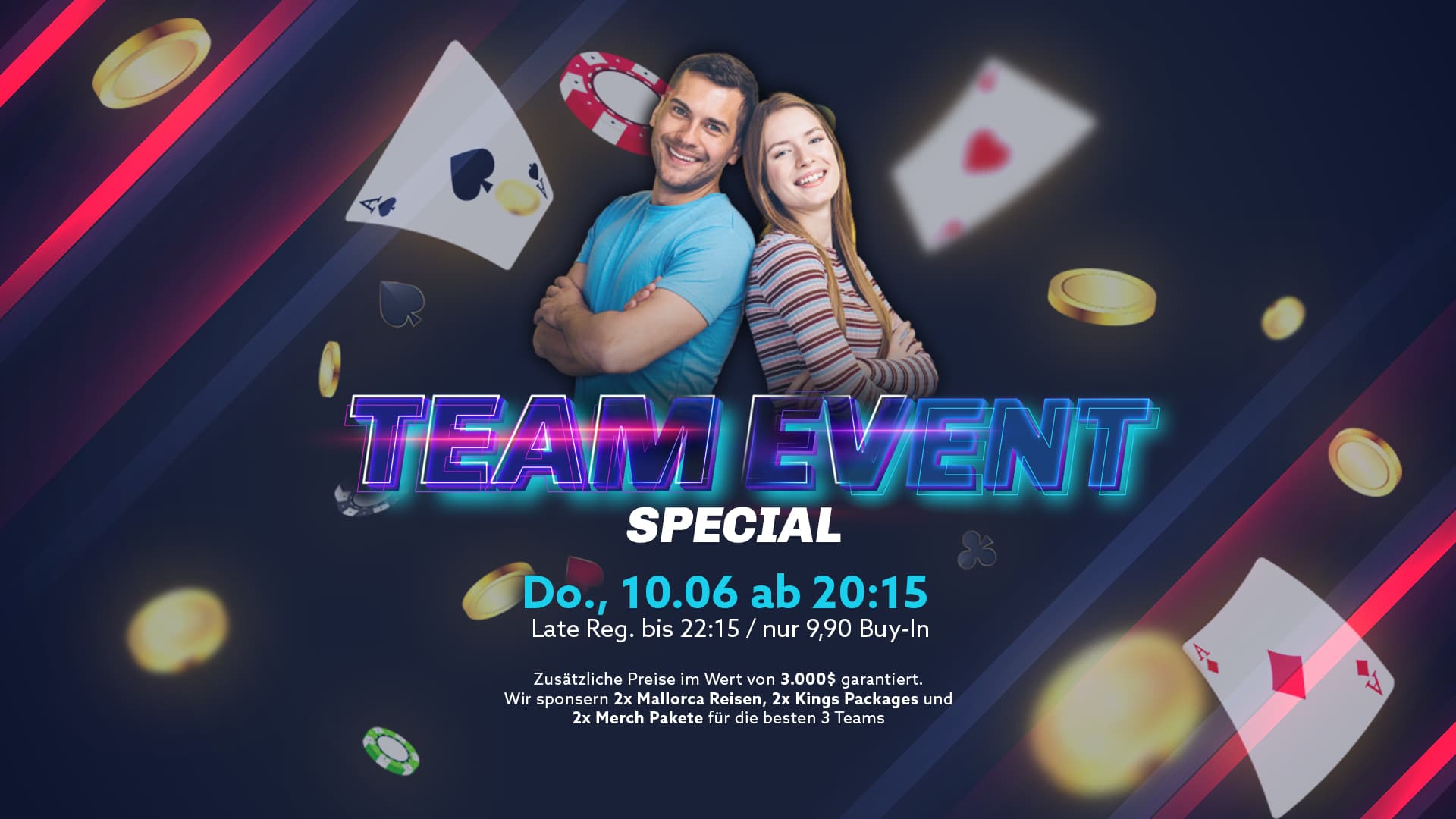 Team Event Special 2.0 – Wir sponsern 4.000$ an zusätzlichen Preisen!