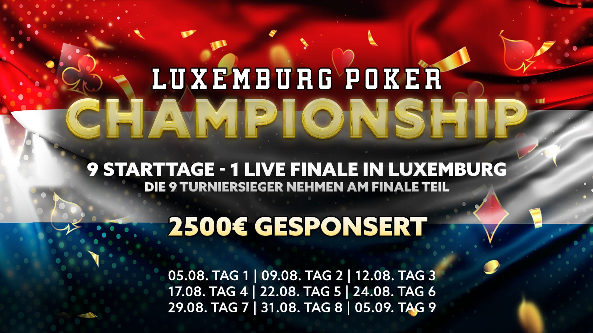 Luxemburg Poker Championship Tag 1