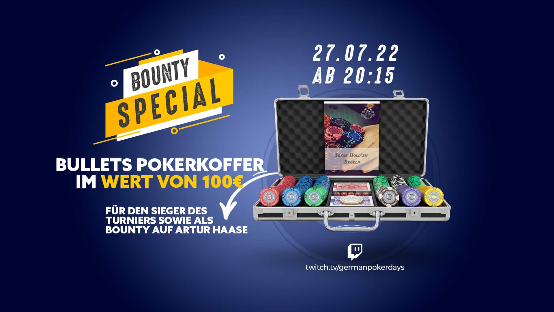 Bullets Pokerkoffer Bounty Special