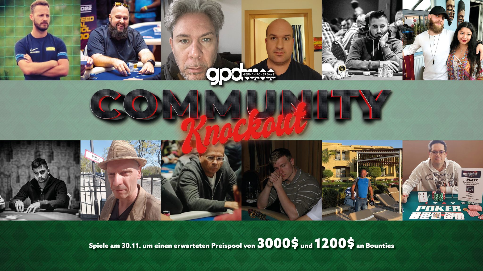 Community Knockout Special 1200$ an Bounties – ca. 3000$ erwarteter Preispool
