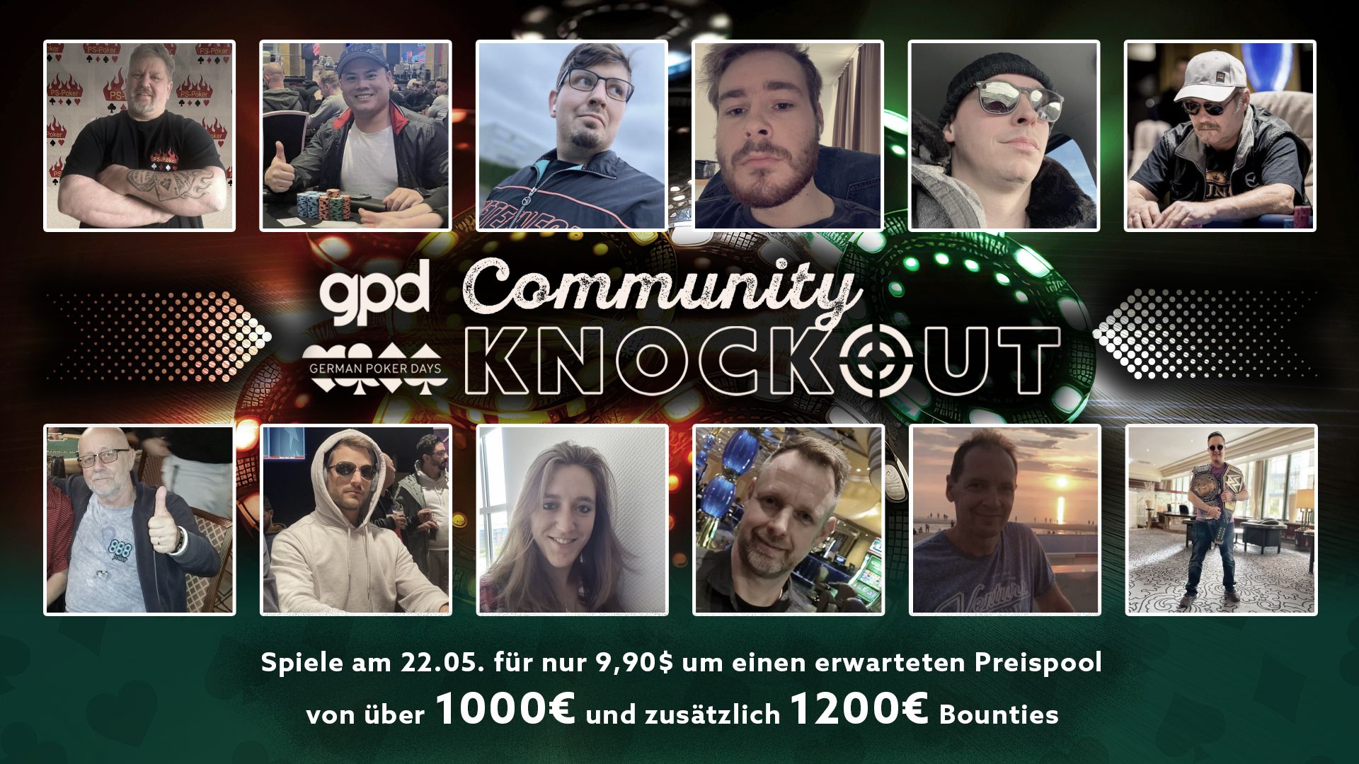 Community Knockout Special 22.05. – erwarteter Preispool über 1000€ + zusätzlich 1200€  Bounties